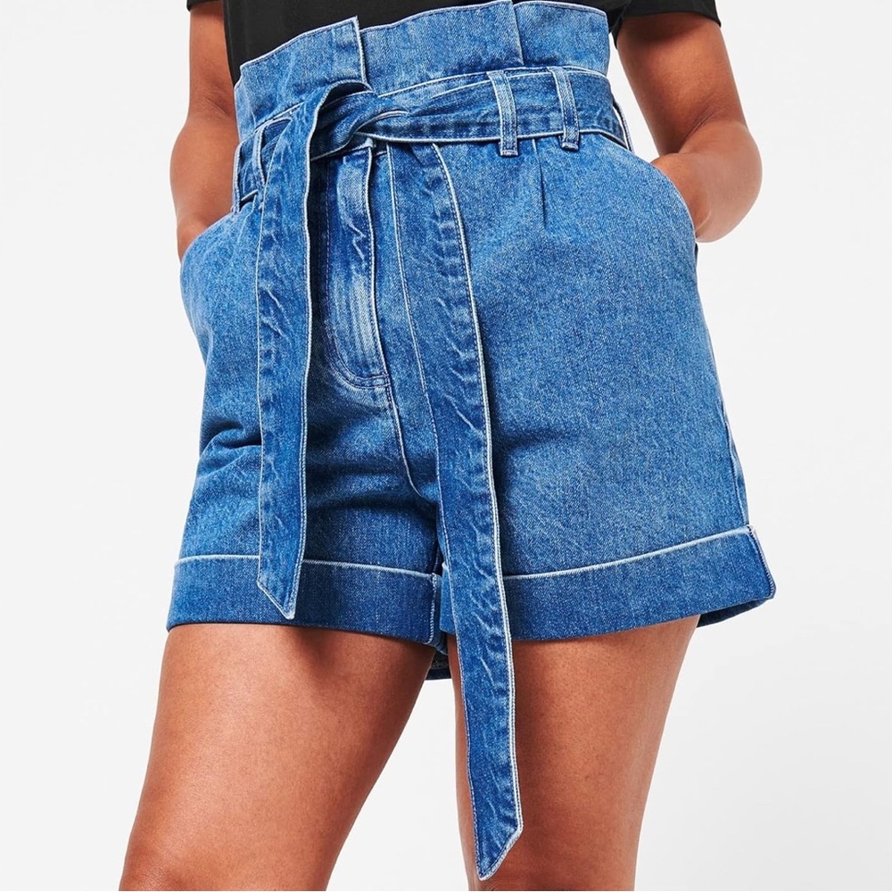 Women's Blue Denim Shorts